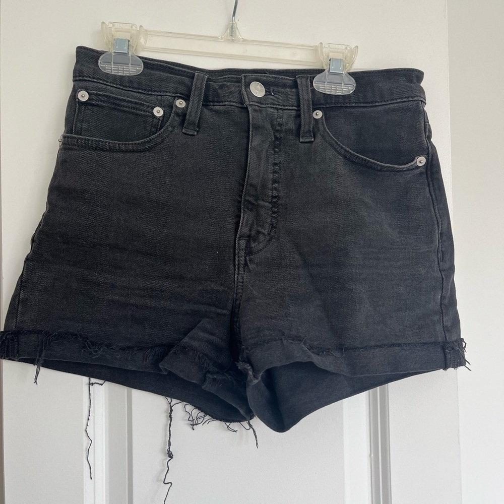 Madewell High Waisted Denim Shorts